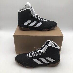 Adidas Tech Fall 2.0 Wrestling Shoes Mens Size 9.5 Black White Gum FZ5388 NEW